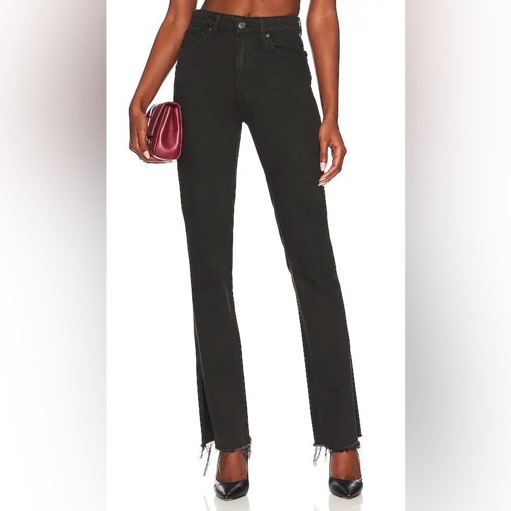 GRLFRND Harlow High-Rise Jeans in Redwood Grove